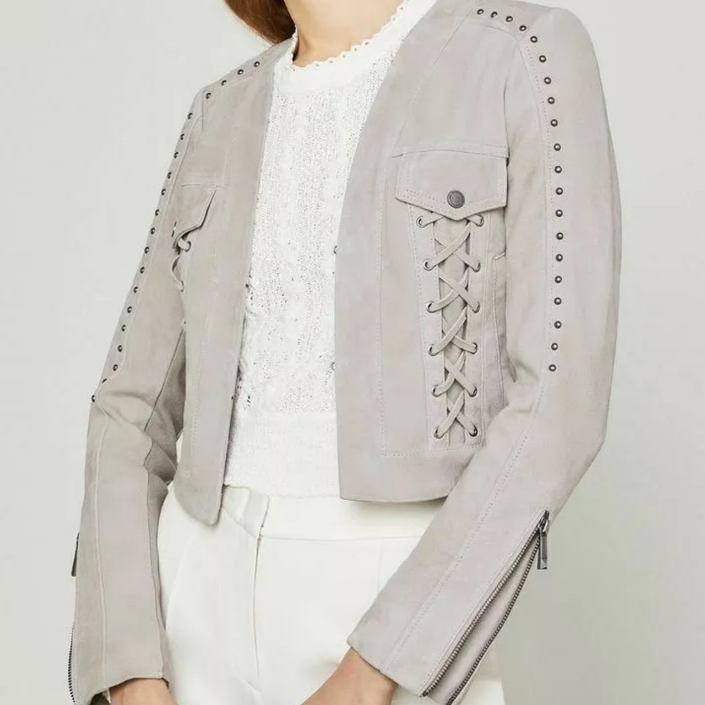 SOLD Bcbg Suede JACKET